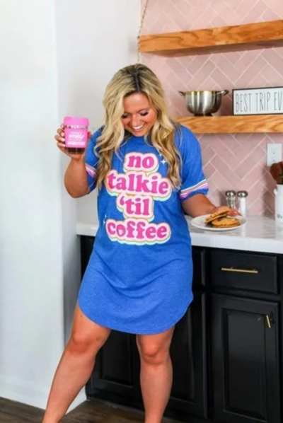 No Talkie ‘Til Coffee Sleep Shirt
